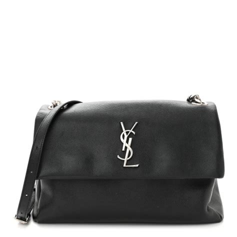 SAINT LAURENT Grain De Poudre Monogram Toy West 